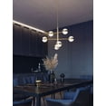 thumbnail image 4 of Afx Vrnp3x6lajud Verona 30" Wide Pendant - Brass, 4 of 6