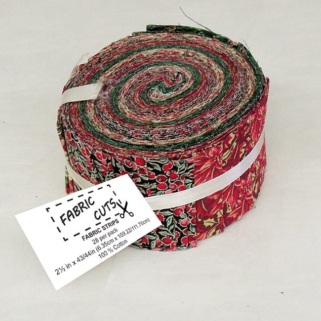 cranston christmas fabric strips walmart com walmart christmas fabric