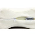 thumbnail image 4 of Orthopedic Grade Foam Leg Knee Spacer Bed Pillow - Helps Alleviate Pregnacy Pain - Leg Pillow, White, 4 of 9