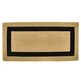 thumbnail image 2 of Nedia Home O2178 Monophoto - Cadre Noir 36 x 72 Po Tapis de Sol en Fibre de Coco Résistant -Plaine, 2 of 4