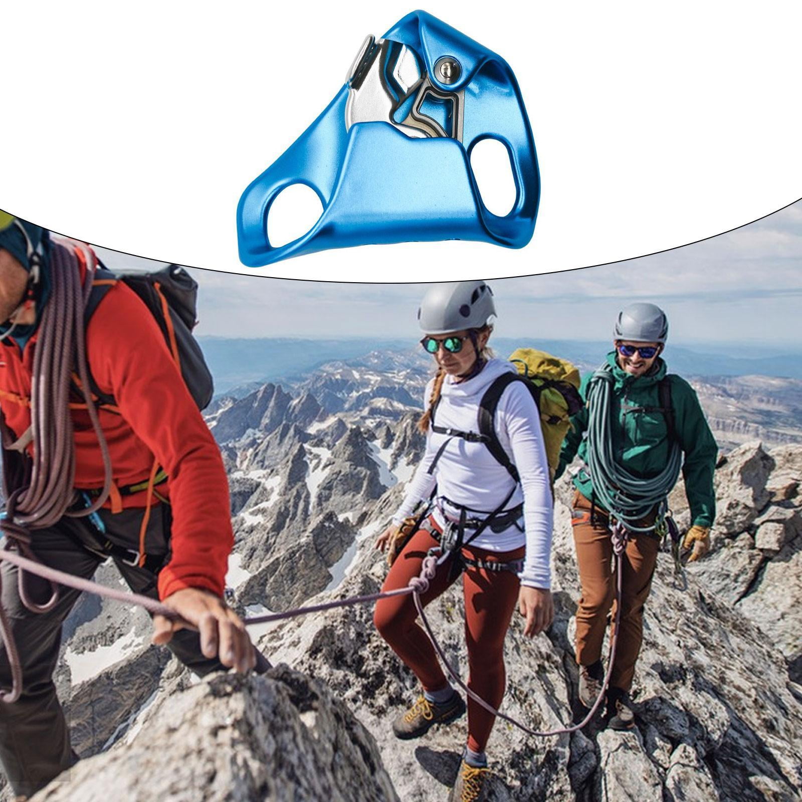 Wswqop Chest Ascender Rigging Clamp Climbing Gear Rappelling Equip Sturdy Rock Climbing