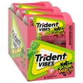 thumbnail image 3 of Trident Vibes SOUR PATCH KIDS Watermelon Sugar Free Gum, 6 Bottles of 40 Pieces (240 Total Pieces), 3 of 11