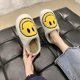 thumbnail image 2 of Pantuflas de mujer BANYUO Antideslizante Cara sonriente Felpa Invierno, 2 of 2