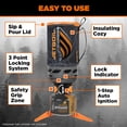 thumbnail image 4 of Estufa portátil Jetboil Flash Java 1.0L con prensa francesa, 4 of 8