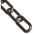 thumbnail image 1 of Cadena de barrera de plástico Mr. Chain negra con eslabones de 2 pulgadas de diámetro, 1 of 2