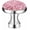 Pink, variant on 10 Pack Bling Cabinet Knobs, 1-1/5 inch (30mm) Round Crystal Diamond Decoration ABS Material Kitchen Hardware, Cupboard Drawer Pulls, Dresser Handle with Screw (Multicolor)