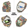 thumbnail image 5 of FORMRS Mini Backpack Purse for Women Travel Daypack Casual Shoulder Bag, Dark Floral, 5 of 7