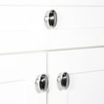 thumbnail image 4 of Grandeur 800052 Eden Prairie 1-3/4” Solid Brass Vintage Oval Cabinet Knob - Brass, 4 of 7