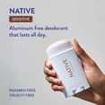 thumbnail image 3 of Desodorante Native Sensitive para controlar el olor durante 72 horas, color coco, 3 of 6