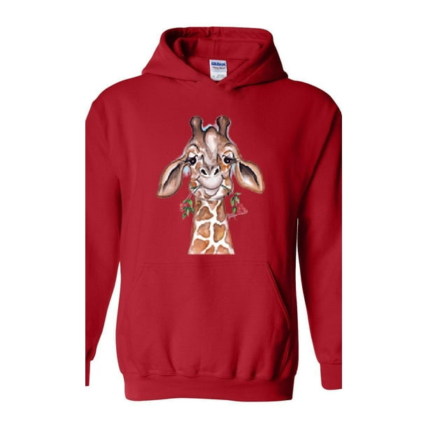 IWPF Unisex Giraffe Hoodie Sweatshirt