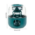 thumbnail image 2 of OUSITAID Automatic Toothpaste Dispenser Wall Mounted Toothpaste Squeezer Punch-Free For Washroom Bathroom, 2 of 9