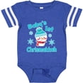 thumbnail image 3 of Inktastic Baby's 1st Chrismukkah with Cute Snowman and Snowflakes Boys or Girls Baby Bodysuit, 3 of 5