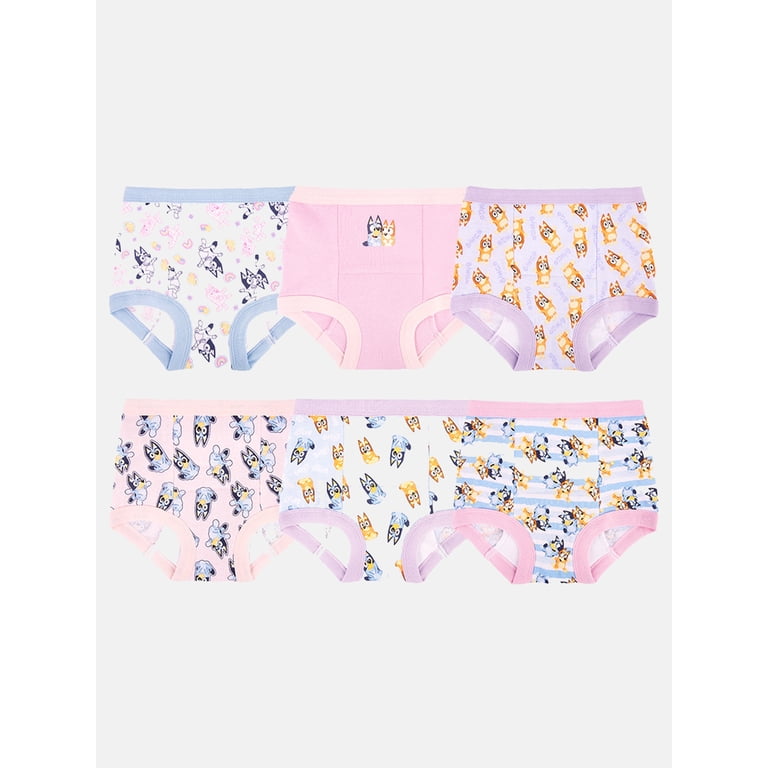 Bluey Girls Potty Training Pants, 6-Pack, Size 2T-3T photo 2