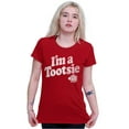thumbnail image 3 of Cute Retro Candy I'm A Tootsie Mr Owl Women's T Shirt Ladies Tee Brisco Brands S, 3 of 5