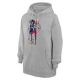 thumbnail image 2 of Women's G-III 4Her by Carl Banks  Heather Gray New York Giants Football Girls Graphic Pullover Hoodie, 2 of 3