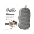 thumbnail image 2 of Ultra Soft Exfoliating Bath Sponge, Exfoliating Sponge for Body, Magic Exfoliating Body Sponge, Body Scrubber Shower Brush Back, Body Brush for Cleaning Back, Elbows, Hips, 2 of 9