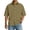 Khaki_0309U&19, variant on Garbnen Men's Button Down Shirt Collared Short Sleeve Shirt Men Big and Tall Going Out Vacation Summer Mens Work Shirt Brown XXXL