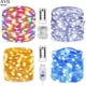 thumbnail image 2 of Guirnalda de luces LED de hadas con batería USB, iluminación de lujo de Navidad para decoración estética del hogar, sala de estar, 5M, 10M, 2 of 4