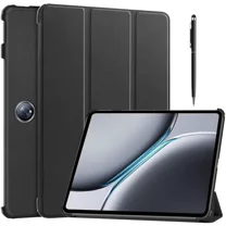 Case for OnePlus Pad 2 / OnePlus Pad Pro 12.1 inch 2024, Folio Slim Smart Cover Lightweight Hard Shell Protective Case with Multi-Angle Stand, Universal Stylus Pen