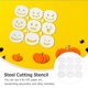thumbnail image 4 of 1pc Halloween Theme Theme Die Hermosa Plantilla de relieve Herramienta de bricolaje útil, 4 of 6