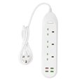 thumbnail image 1 of 3000W Multifunctional Power Strip with USB Interfaces Extension Socket Strip 110‑, 1 of 4