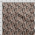 thumbnail image 4 of oneOone Polyester Spandex Brown Fabric Geometric Dress Material Fabric Print Fabric By The Yard 56 Inch Wide, 4 of 4