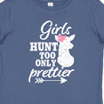 thumbnail image 4 of Inktastic Hunting Girls Hunt Too Only Prettier with Doe and Arrow Girls Baby T-Shirt, 4 of 5