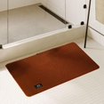 thumbnail image 5 of yilyih Bath Mat Rubber Backing Non-Slip Shower Mat Quick Dry Super Absorbent Bath Stone Mat Thin Bathroom Floor Mat Fit under Door,in Front of Bathtub Shower Room,Machine Washable, 5 of 9