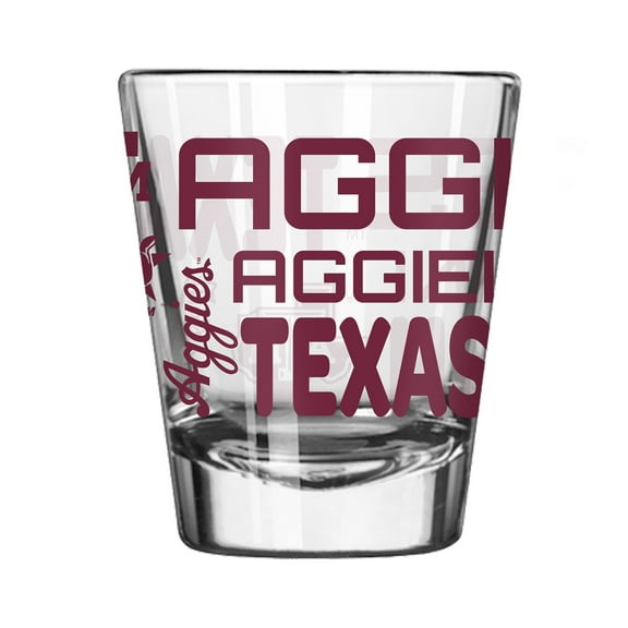 Logo Brands Texas A&M Aggies 4-Pack 2oz. Shot Glass Set