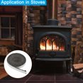 thumbnail image 6 of Uxcell 5/8"x 1/8"x73" Wood Stove Gasket, Graphite Fiberglass Self Adhesive High Temperature Resistance Seal Rope, Black, 6 of 6