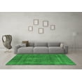 thumbnail image 3 of Ahgly Company Indoor Rectangle Oriental Green Industrial Area Rugs, 8' x 12', 3 of 4