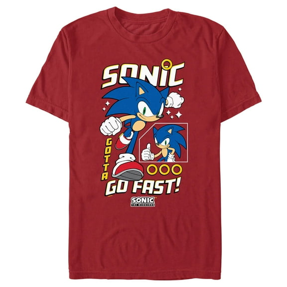 Men's Sonic the Hedgehog Gotta Go Fast Graphic T-Shirt