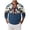 Shirt - A06 Navy, variant on Maqroz Men's Camo Print Henley Sweatshirt Long Sleeve Button Up Casual Pullover Top Outdoor Hunting Military Streetwear Tops