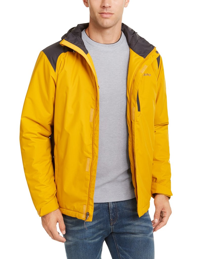 Columbia Men's Tipton Peak Insulated Jacket, Yellow/Black Medium - NEW - image 1 of 4