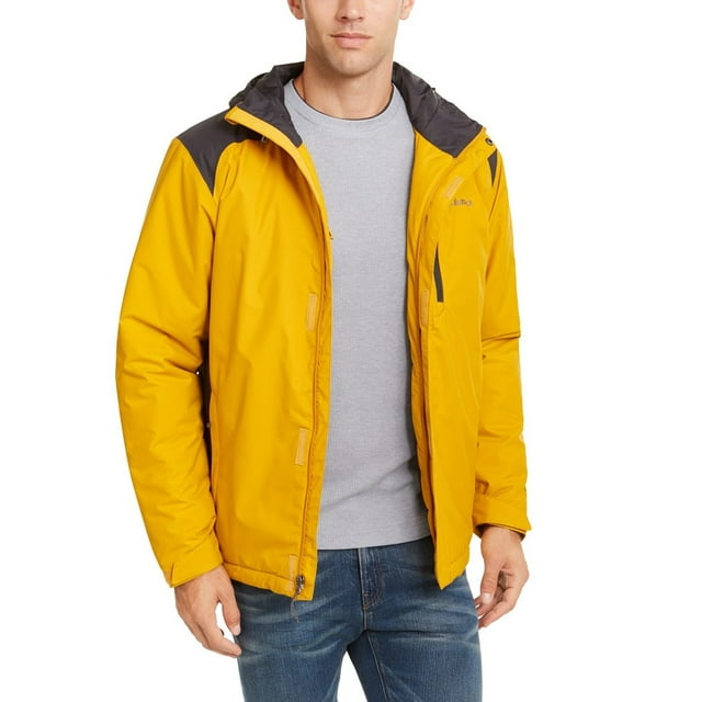 Columbia Men's Tipton Peak Insulated Jacket, Yellow/Black Medium - NEW