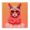 Retro Glasses Cat Orange, variant on Stupell Industries Eclectic Hipster Monkey in Suit Canvas Art, 17 x 17, by Roozbeh