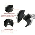thumbnail image 4 of Uxcell 45mm (1.77") High Carbon Steel Serrated Wood Hinge Drilling Forstner Drill Bit Hole Opener, 4 of 6
