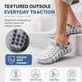 thumbnail image 2 of Knivor Garden Clogs for Men Sporty Foam Runner EVA Cloud Slides with Massage Footbed Lightweight Non Slip Breathable Outdoor Indoor Beach Shower Garden Water Shoes, 2 of 8