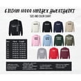 thumbnail image 6 of Favorite Daughter Sweatshirt, Funny Daughter Graphic, Cozy Fall Crewneck, Cute Family Apparel, 6 of 6