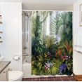 thumbnail image 4 of Offres de Liquidation Rideau de Douche Salle de Bain Paysage Naturel Rideau de Douche Rideau de Séparation de Salle de Bain Tissu Polyester Imperméable Doublure de Rideau de Douche Tissu, 4 of 6