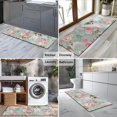thumbnail image 2 of Jack Russell Terrier Dog and Flower Kitchen Rug Mat,Kitchen Runner Rugs Non Skid Washable,Decorative Kitchen Floor Mats for Kitchen,Sink,Laundry,17"X47", 2 of 5