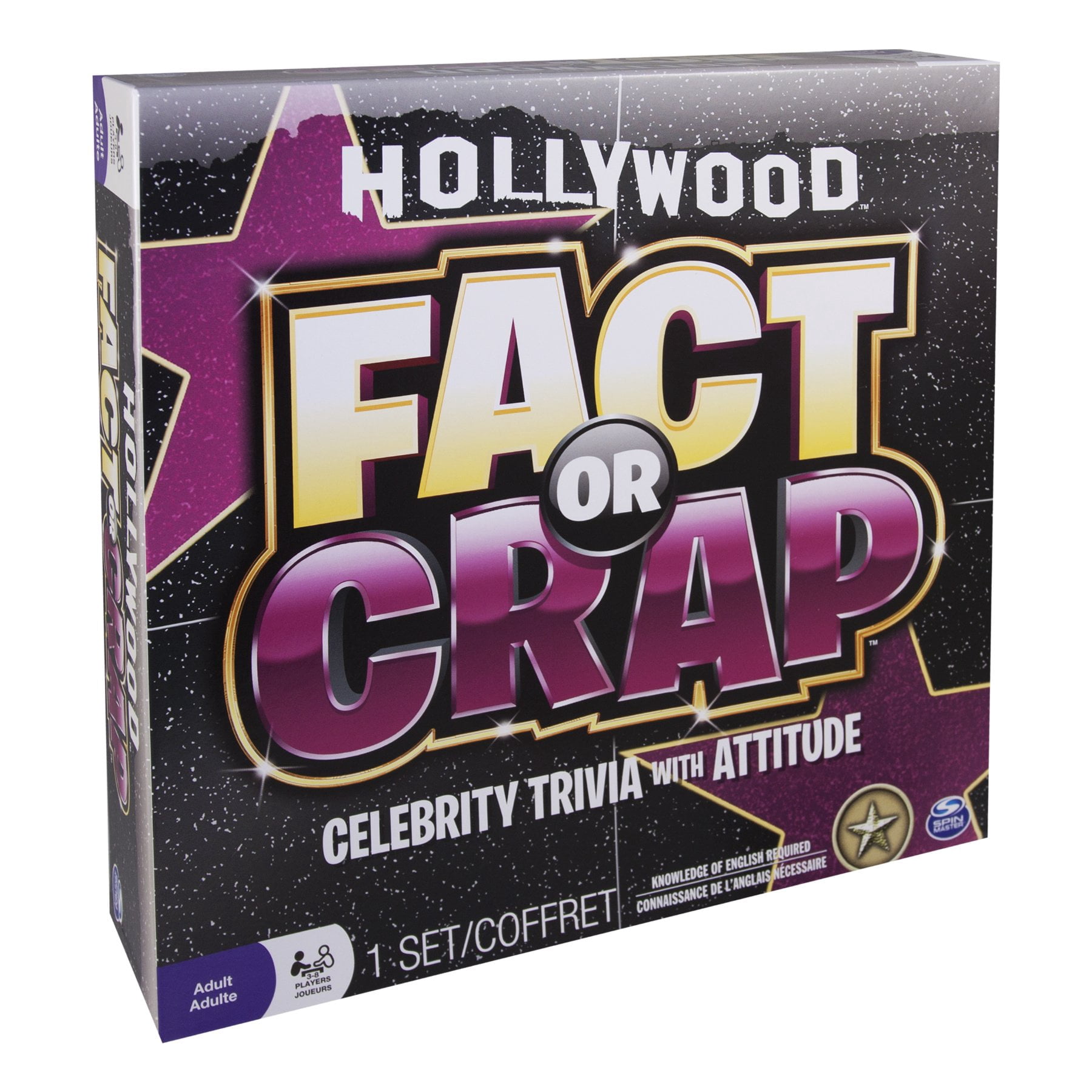 Fact or Crap Hollywood Edition Card Game offered by Distribution Solutions