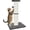 Grey, variant on Cat Scratching Post , Large Diameter Natural Sisal Cat Scratch Post, Scratch-Resistant and Durable Tall Cat Scratcher for Indoor Cats, Protect Your Furniture