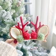 thumbnail image 5 of Colgantes de pinzas para el pelo con forma de asta de Navidad, adornos navideños 2024, regalo de decoración navideña para niña, accesorios para el pelo de alce, feliz año nuevo, 5 of 5