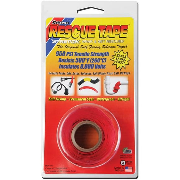 Harbor Products Inc 1in. X 12ft. Red Rescue Tape USC02