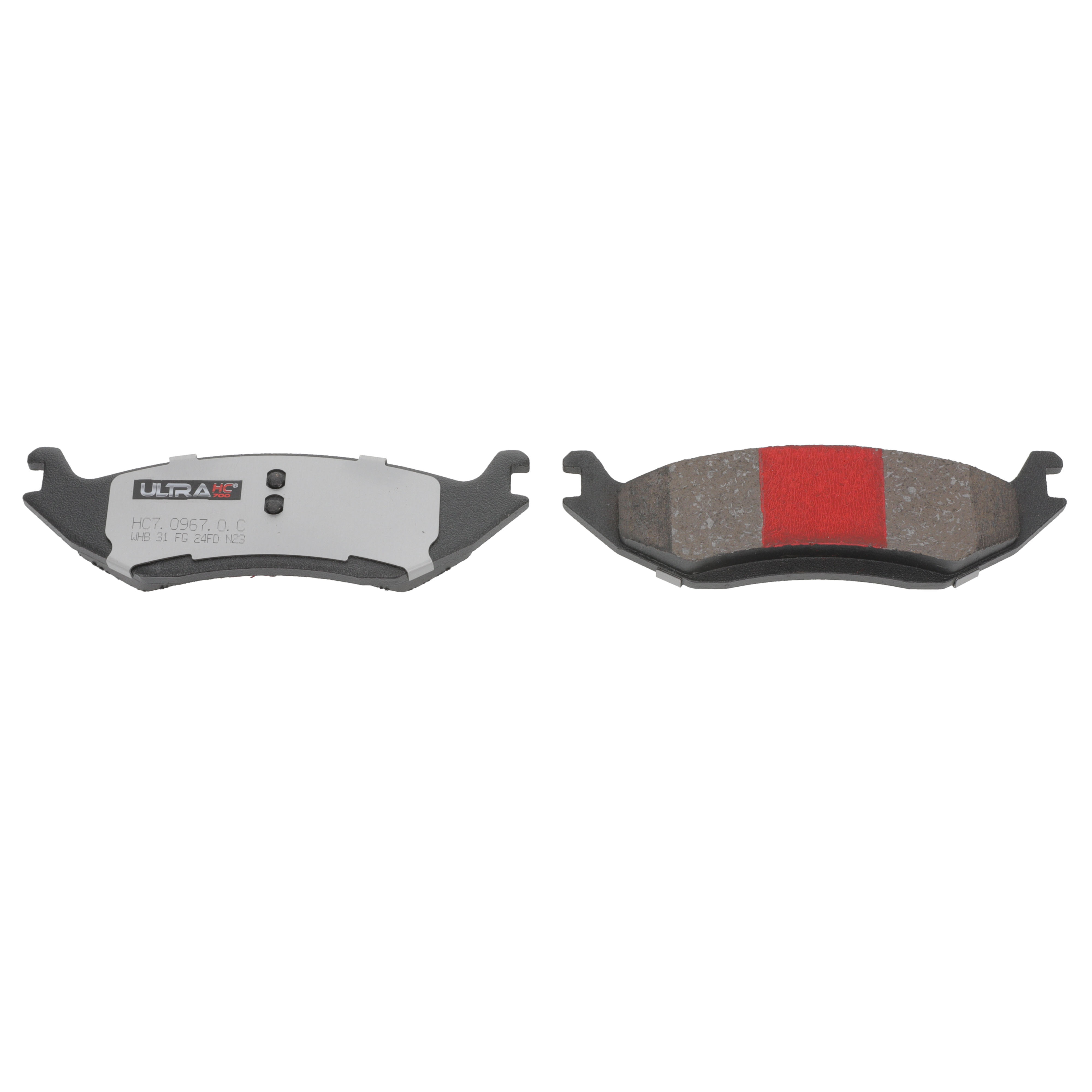 UltraHC 700 Brake Pad Set, Rear HC7.0967.0.C, Dodge Durango 2003