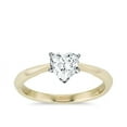 thumbnail image 1 of 1.00 Carat Excellent Heart Cut Real Diamond New Design Solitaire Ring for Wedding Solid 18K Yellow Gold Size 11, 1 of 6