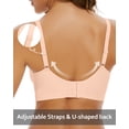 thumbnail image 3 of Cassie Liz Deep V Bras for Women Seamless Bralette Comfort Push Up Plunge Bra with Support, 3 of 7
