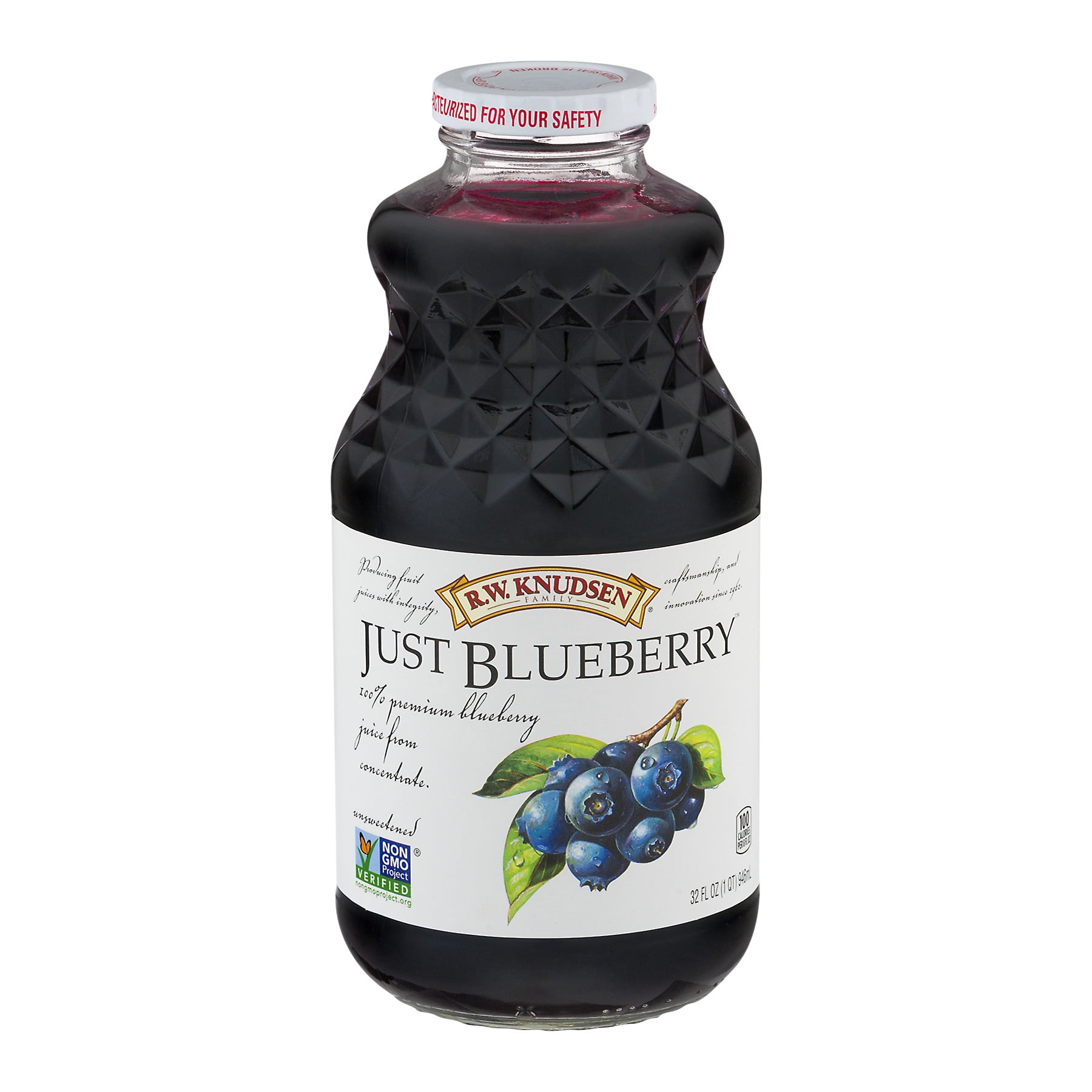 R.W. Knudsen Family Blueberry Juice, 32 Fl. Oz.