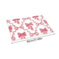 thumbnail image 2 of BKER Cute Bow Bath Mat Absorbent Bathroom Rug Washable Decorative Floor Mat For Hallway Bedroom Living Room, 2 of 6